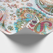 ジャコビーンシームレスパターン。花の背景， eth ラッピングペーパー (角)