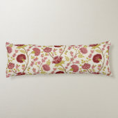 ジャコビーンフローラビッグパターンレッズピンクス金ゴールド ボディピロー (裏面)