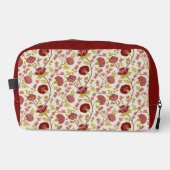 ジャコビーンフローラルパターンレッズピンクス金ゴールド ドップキット (正面)