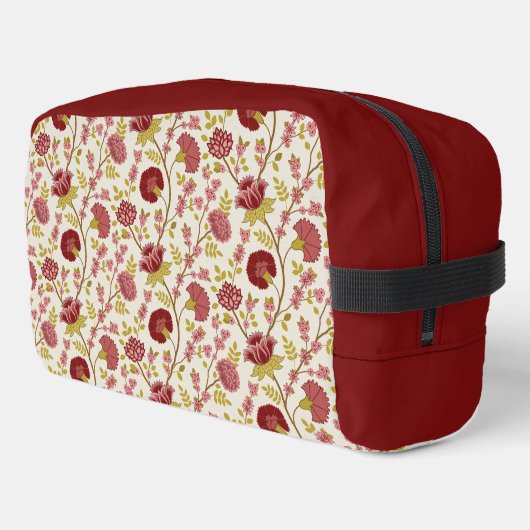 ジャコビーンフローラルパターンレッズピンクス金ゴールド ドップキット (左コーナー)