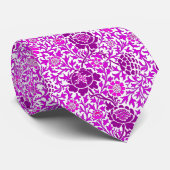 ジャコビーンフローラ、アメジスト紫および薄紫 ネクタイ (ロール)