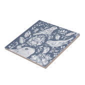 ジャコビーンラビットバーズデニムブルーホワイトトップL タイル (側面)