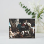 ジャコポバサノラザロと富裕層 ポストカード (スタンド正面)