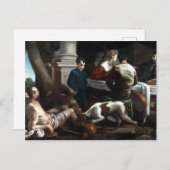 ジャコポバサノラザロと富裕層 ポストカード (正面/裏面)