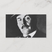 ジャコモ・プッチーニ(1858-1924年) 1924年(photolitho) (b/w 名刺 (裏面)
