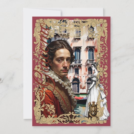 ジャコモ 招待状 (正面)