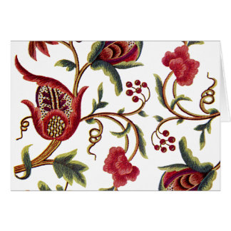 ジャコ伝統的ビーン刺繍模様