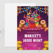 ジャゴの招待状　ジャッゴカード、ジャッゴが誘う 招待状 (正面/裏面)