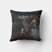 ジャザンとその郊外のシティライト クッション (裏面)