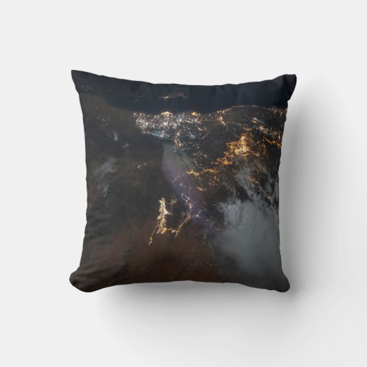 ジャザンとその郊外のシティライト クッション (正面)