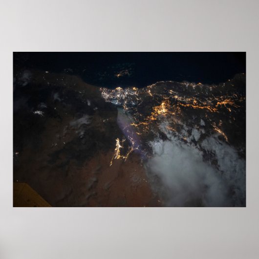 ジャザンとその郊外のシティライト ポスター (正面)