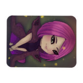 ジャジャチビ（小さくかわいく書いた感じ）磁石 マグネット (横)