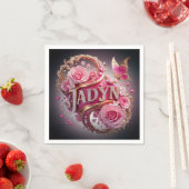 ジャジン、誕生日 スタンダードカクテルナプキン (インサイチュ)