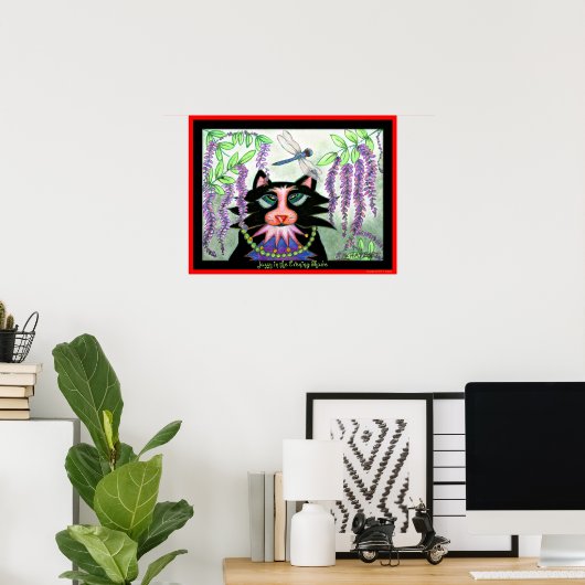 ジャジーインザ夕べシェード ポスター (ホームオフィス)