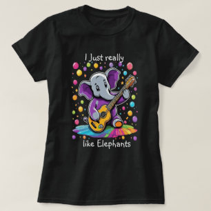 ジャジーエレファントセレナーデ誕生日 Tシャツ