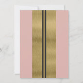 ジャジークール金ゴールド招待状 招待状 (裏面)