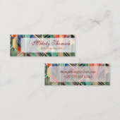 ジャジージオメトリックエレガントクラシックボホジオメトリック スキニー名刺 (正面/裏面)