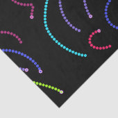 ジャジーネオンヘキソンズパターン 薄葉紙 (詳細)