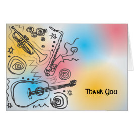 ジャジーバーバー（ユダヤ教の）バル・ミツバーサンキューカード