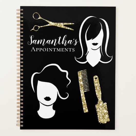 ジャジーヘアスタイリストアポイントメントブック プランナー手帳 (正面)