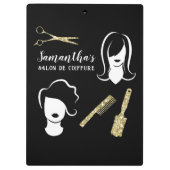 ジャジーヘアスタイリスト クリップボード (裏面)