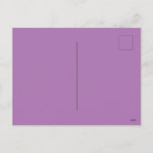 ジャジー子猫 – ラベンダーフィールド シーズンポストカード (裏面)