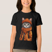 ジャジー子猫- 10月ビベス トライブレンドＴシャツ (正面)