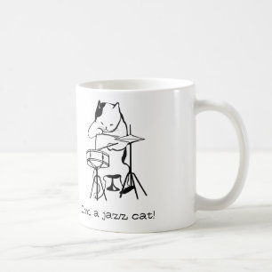 ジャジー·キャット·マグ コーヒーマグカップ