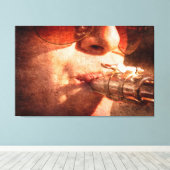 ジャジー キャンバスプリント (インサイチュ (ウッドフロア))