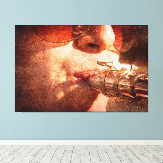 ジャジー キャンバスプリント (インサイチュ (ウッドフロア))