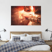 ジャジー キャンバスプリント (インサイチュ (寝室))