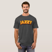 ジャジー・ジャズ・ミュージック少年 Tシャツ (正面フル)