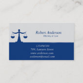 ジャスエレガントスはかりで測・ブルー 名刺 (裏面)