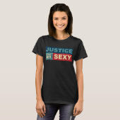 ジャスティスが新しいセクシーTシャツ Tシャツ (正面フル)