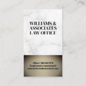 ジャスティスはかりで測・コート・ルーム・ロゴ | 法律 予約カード (裏面)