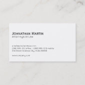 ジャスティスはかりで測 | 大理石背景 | 法務 名刺 (裏面)