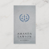 ジャスティスはかりで測 |弁護士 予約カード (正面)