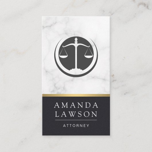 ジャスティスはかりで測 | 弁護士 | 法律アポイントメントカード 予約カード (正面)