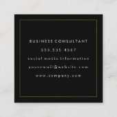 ジャスティスはかりで測 |弁護士 |法律事務所名刺 スクエア名刺 (裏面)