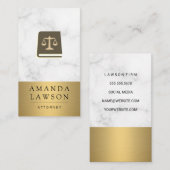 ジャスティスはかりで測 | 弁護士 | 法律書 予約カード (正面/裏面)