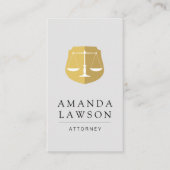 ジャスティスはかりで測 |法律弁護士 予約カード (正面)