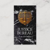 ジャスティスはかりで測 | 法律 予約カード (正面)