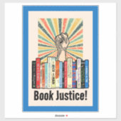 ジャスティスを予約！ シール (シート)