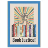 ジャスティスを予約！ シール (正面)