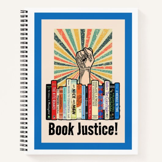 ジャスティスを予約！ ノートブック (正面)