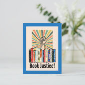 ジャスティスを予約! ポストカード (スタンド正面)