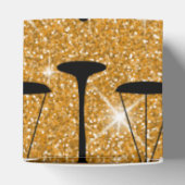 ジャスティスシンボルバランスはかりで測ゴールデングリッター フェイバーボックス (上部)