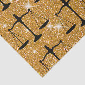 ジャスティスシンボルバランスはかりで測ゴールデングリッター 薄葉紙 (詳細)