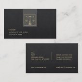 ジャスティススケール名刺 名刺 (正面/裏面)