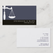ジャスティススケール弁護士 名刺 (正面/裏面)